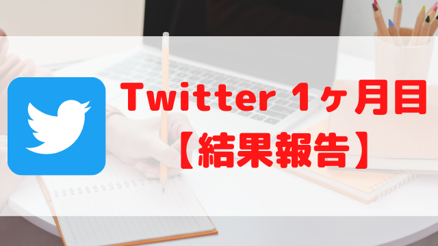 Twitterを本気で運用！1ヶ月後の結果は？